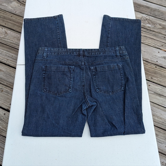 Ann Taylor Modern Fit, Lindsay Waist, straight leg jeans - Picture 3 of 5